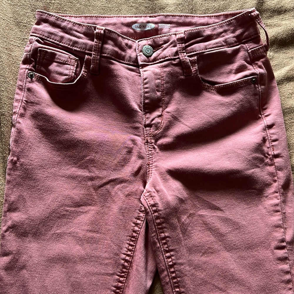 Old Navy Mid-Rise Rockstar Jeans